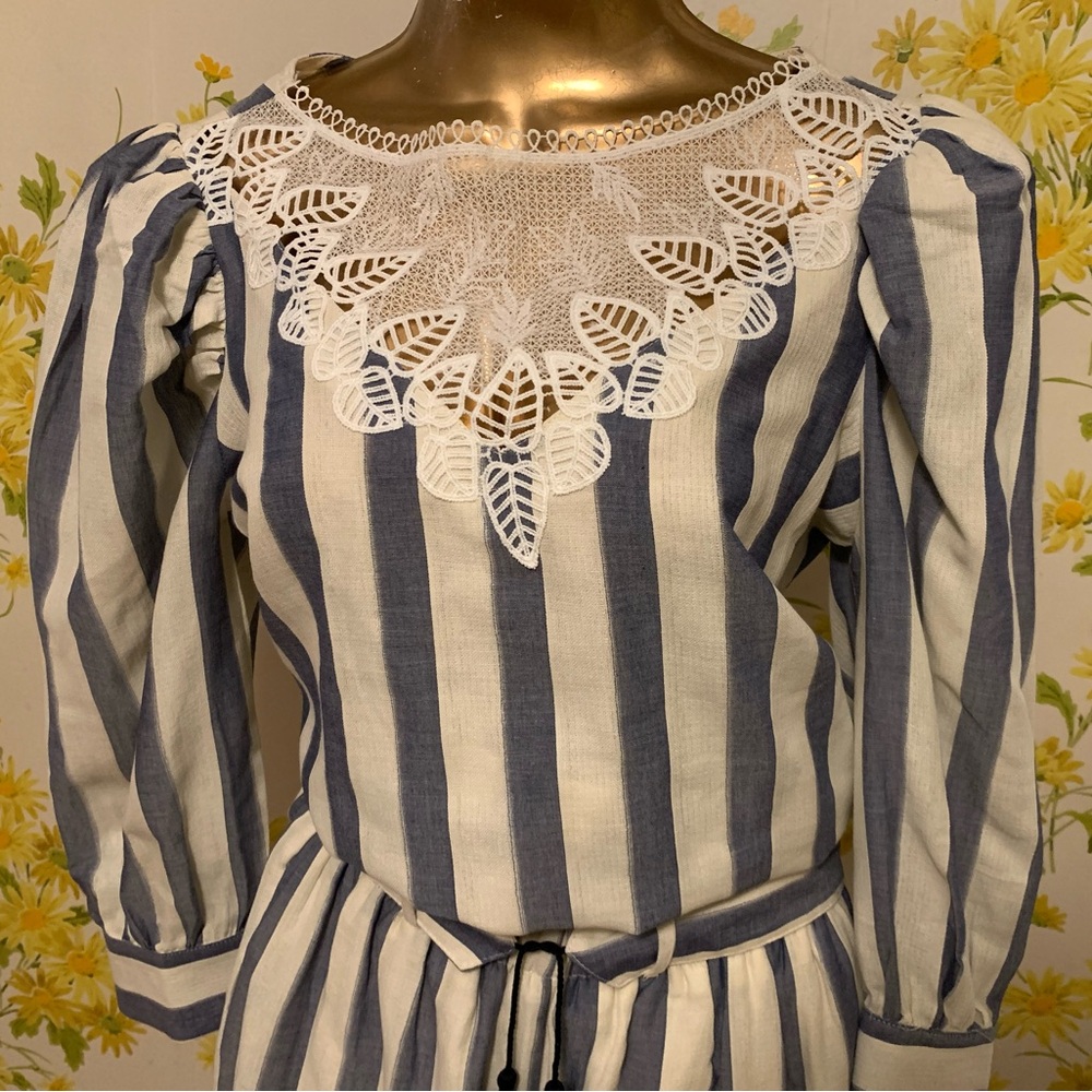 NWT striped long sleeve cotton top size S
